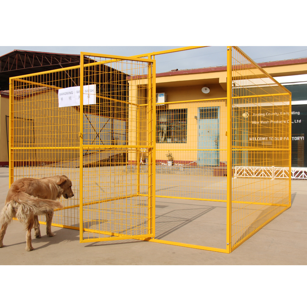 6ft x 9.5ft x 9.5 ft Outdoor pet dog kennel house heated big heavy duty dog kennel cage dog crates