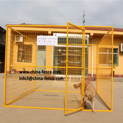 large dog run chain link animal cage / portable large garden dog kennels