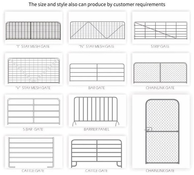 Custom Metal Fence Latch Claps Stockyard Lacth Fence Hardware Farm Lockable Gate Latch/Heavy Duty Gate Latchfor Farm