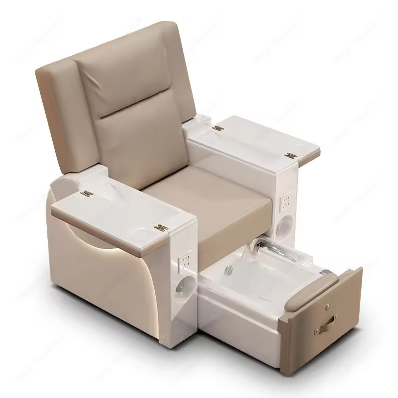 High Quality Modern Beauty Salon Equipment Foot Spa Reclining Electric Pedicure Chair For Sale