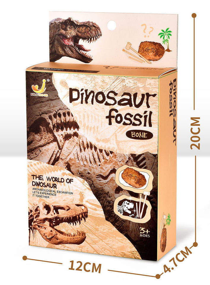 New Children archaeology kit diy game dig dinosaur fossil toys