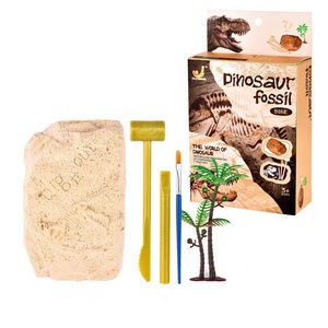 New Children archaeology kit diy game dig dinosaur fossil toys