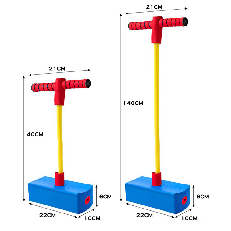 Frog Jumping Stilts Bounce Pole Pogo Stick Jumping Shoes Jumping Balance Training Equipment Outdoor Sports Toys For Children