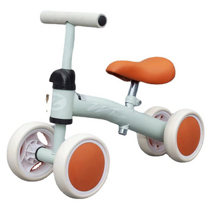 Wholesale Factory Adjustable Toddlers New 1-6 Years Kids Four Wheels Baby Self Balance Bike Ride on Car for Baby