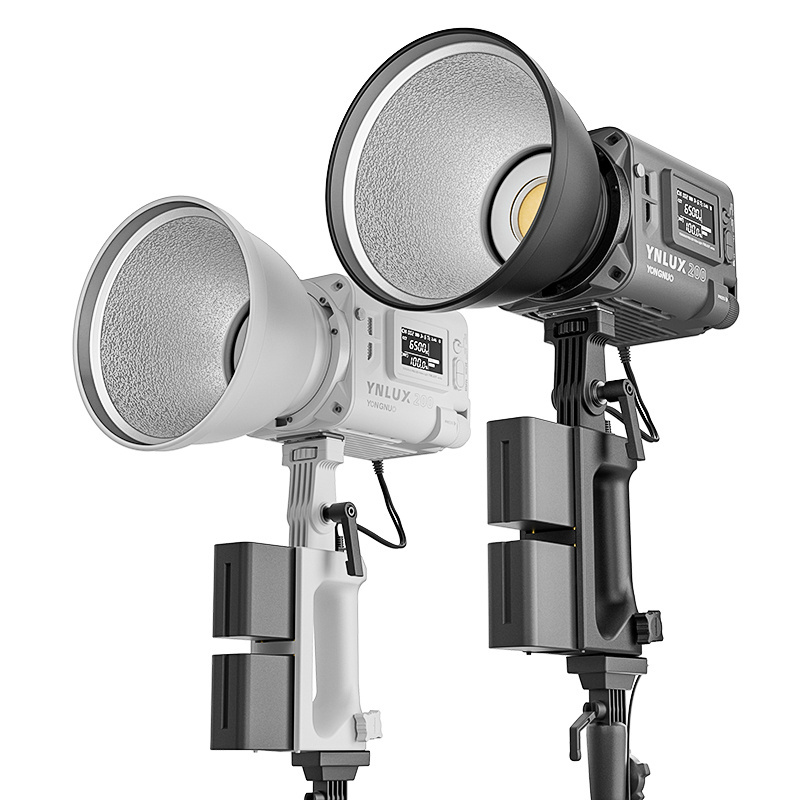 YONGNUO Photography Lighting LUX200 YNLUX200 200W 2700K-6500K Bowens Mount Handheld Outdoor LED Light