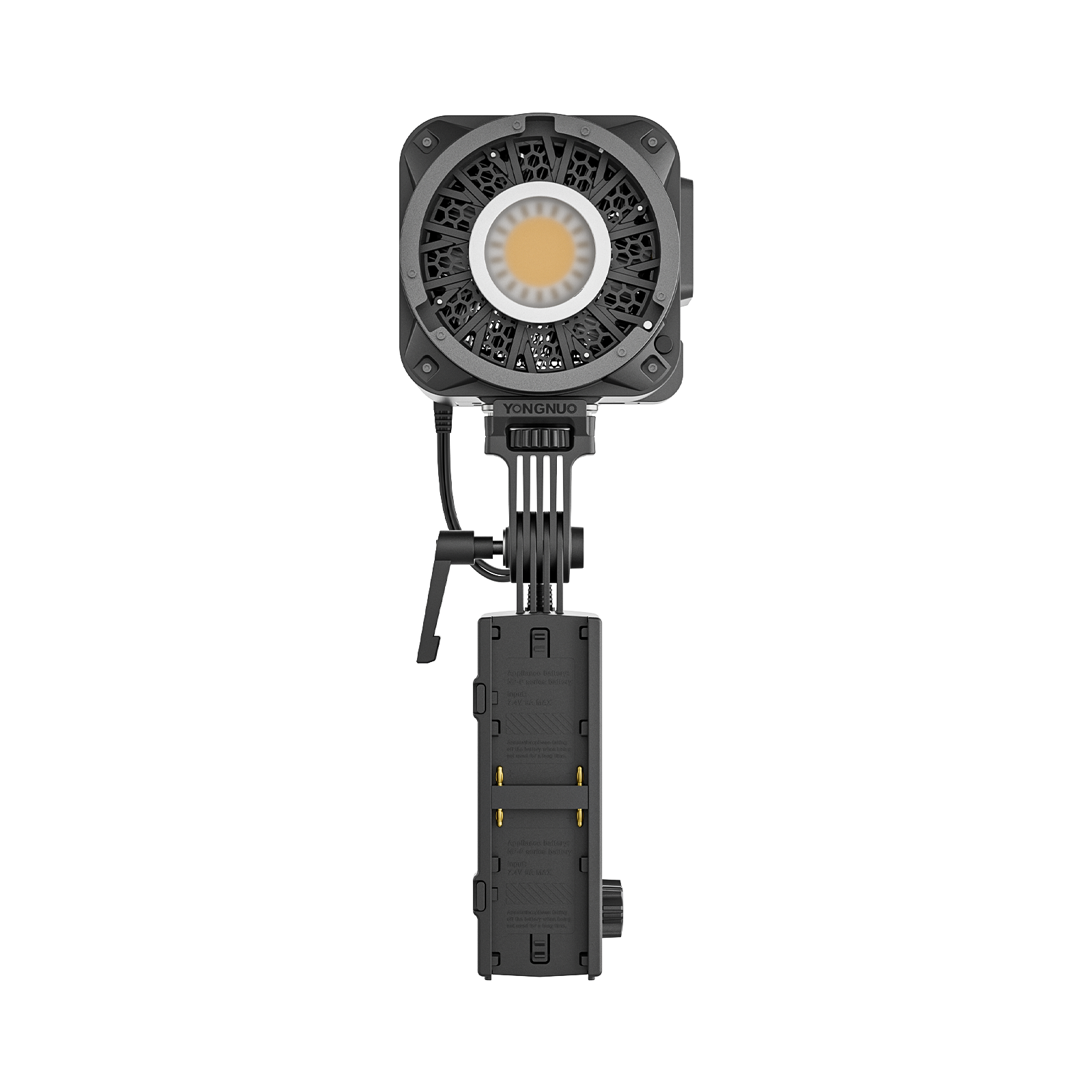 Yongnuo LUX100RGB YNLUX100 RGB 120W 2700K-10000K Bowens Mount Handheld Outdoor COB LED Video  Light