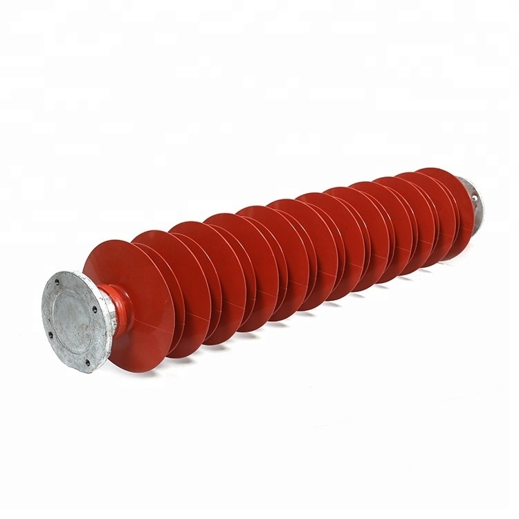 Horizontal polymeric 115kv|138kv composite line post insulator