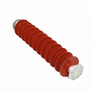 Horizontal polymeric 115kv|138kv composite line post insulator