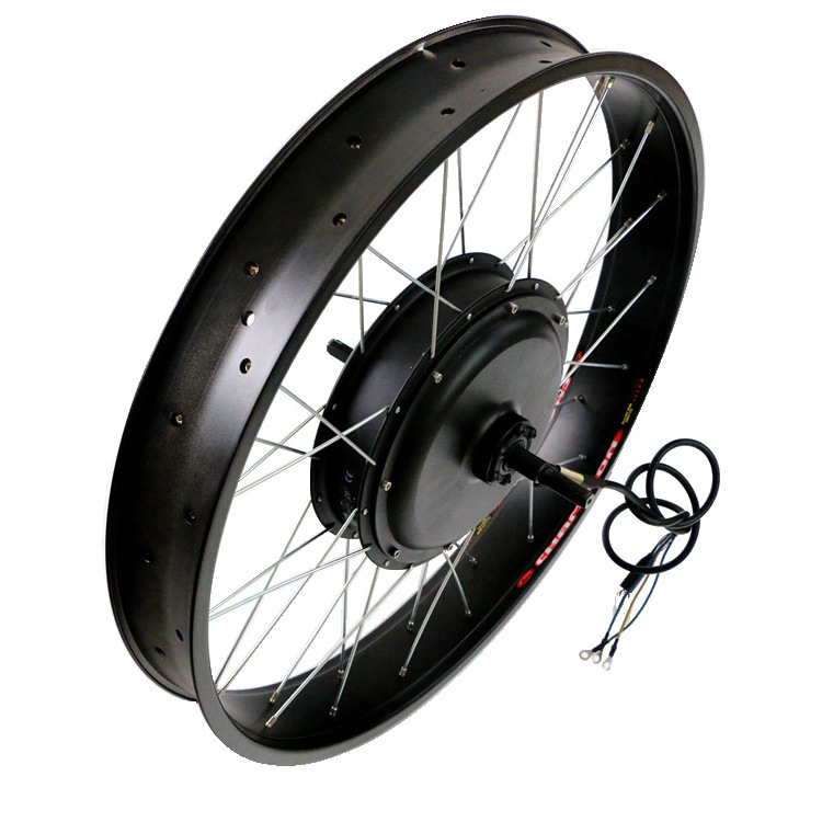 48v 1000w  Brushless Gearless  fat tire Electric bike Conversion kit  for  Snow bike without battery