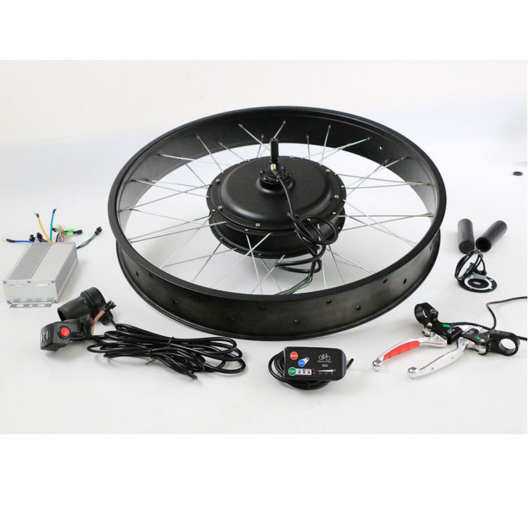 48v 1000w  Brushless Gearless  fat tire Electric bike Conversion kit  for  Snow bike without battery