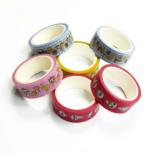 Printed Washi Tape Adhesive Tape Decorative Washi Tape For Stationary