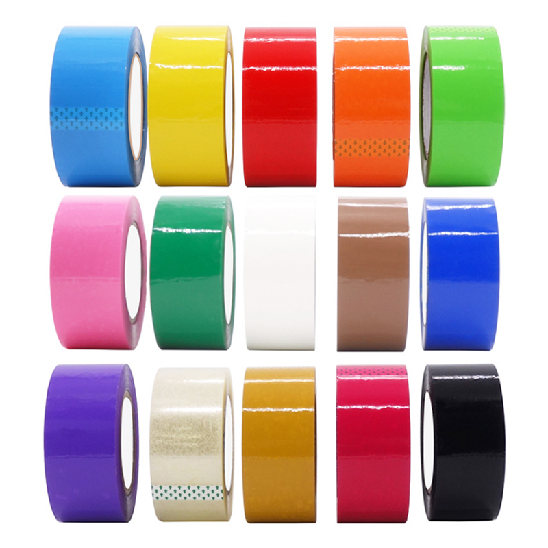 Yellowish Super Waterproof Packaging Tape Customized Logo  Self Adhesive Tape