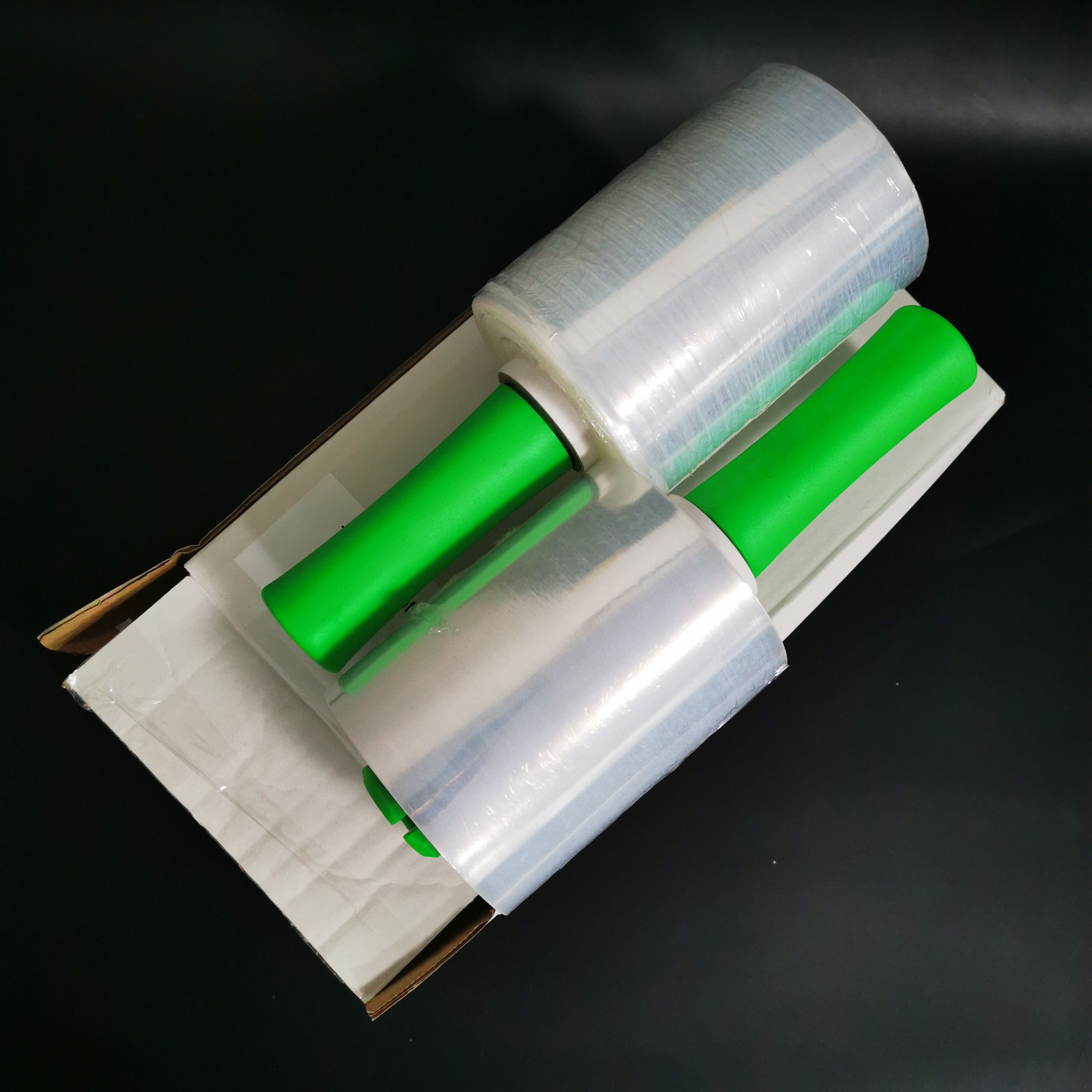 Stretch cling film sticky plastic wrapping stretch packaging film wrap roll