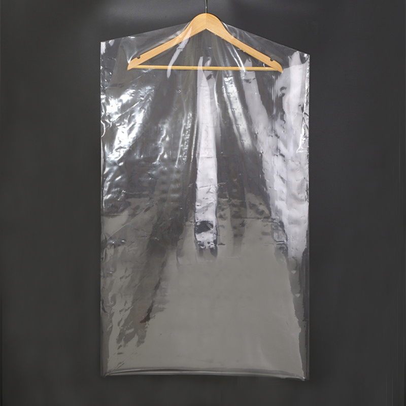 Clothes Covers Dustproof Rack Roll Suit Transparent Clothing Side Wide Clear Polythene Cover Clothing Dust Plastic Bag