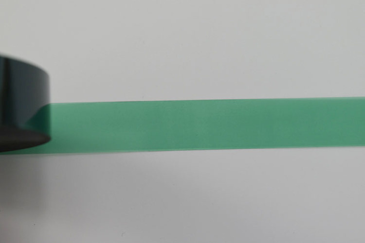 Powder Coating High Temperature Silicone Adhesive film Green PET Masking Industrial green polyester tape