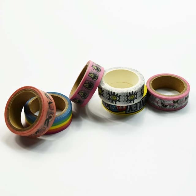 Printed Washi Tape Adhesive Tape Decorative Washi Tape For Stationary