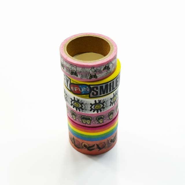 Printed Washi Tape Adhesive Tape Decorative Washi Tape For Stationary