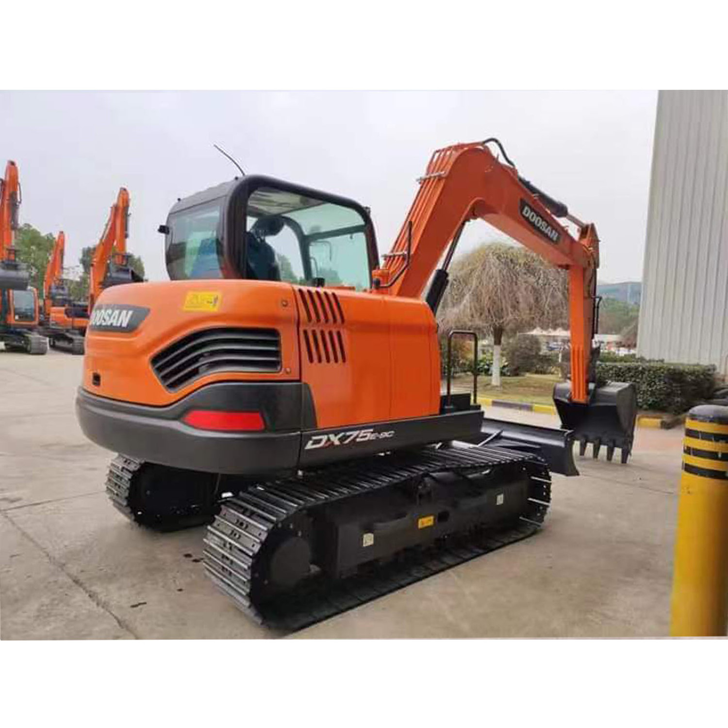 used excavator doosan dx 75  original korea doosan 7 ton mini bagger preise doosan crawler excavator