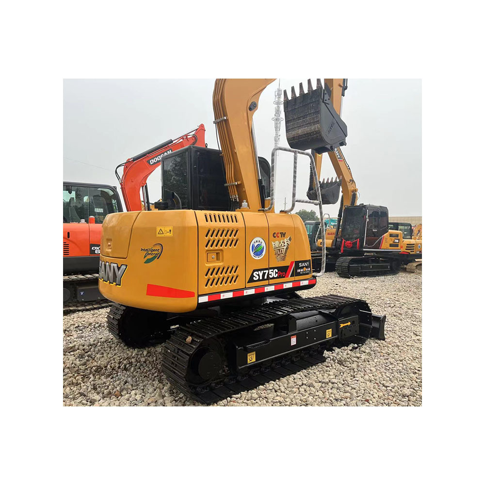 used excavator machine sany excavator low price 75 mini digger excavator sany sy75c sany55 sany60 sany75 for sale