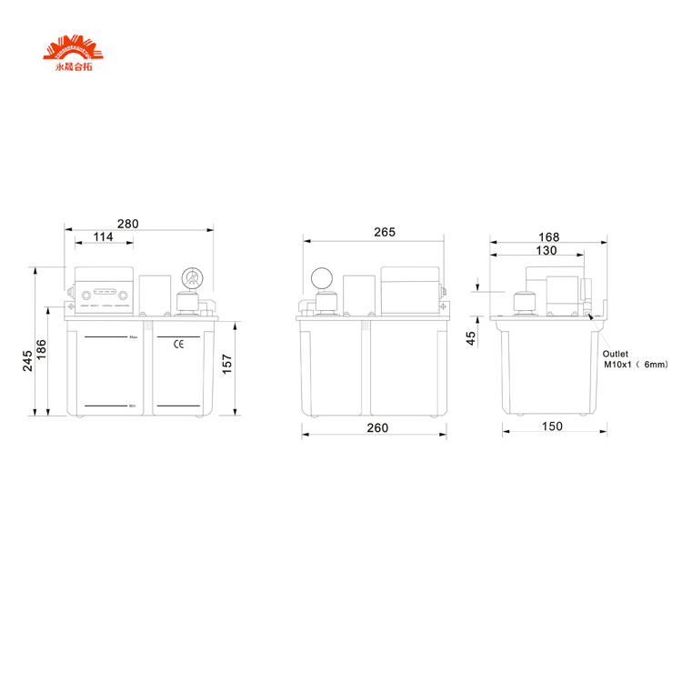 PLC-controlled TZ2202-151X Volumetric 1.8L 1.5L 2L Rotary Gear Pump Lathe Lube Oil Transfer Pump