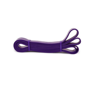 High Quality Purple Natural Latex Elastic Fitness Bands High Loop Resistance Pull Up Assist Power Strength Training