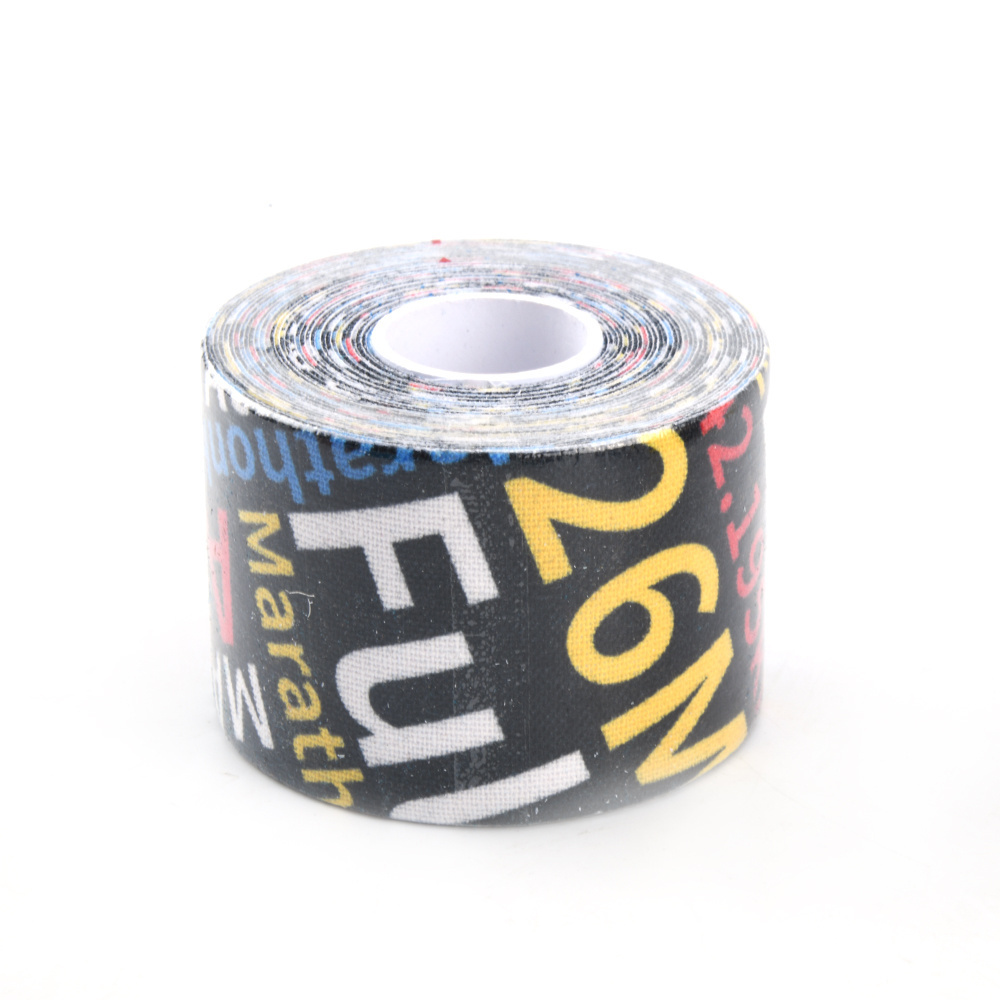 Custom Logo Cotton Muscle Medical Adhesive Kinesios Tape Waterproof Sports Tape Kinesiotape Athletic Kinesiology Tape