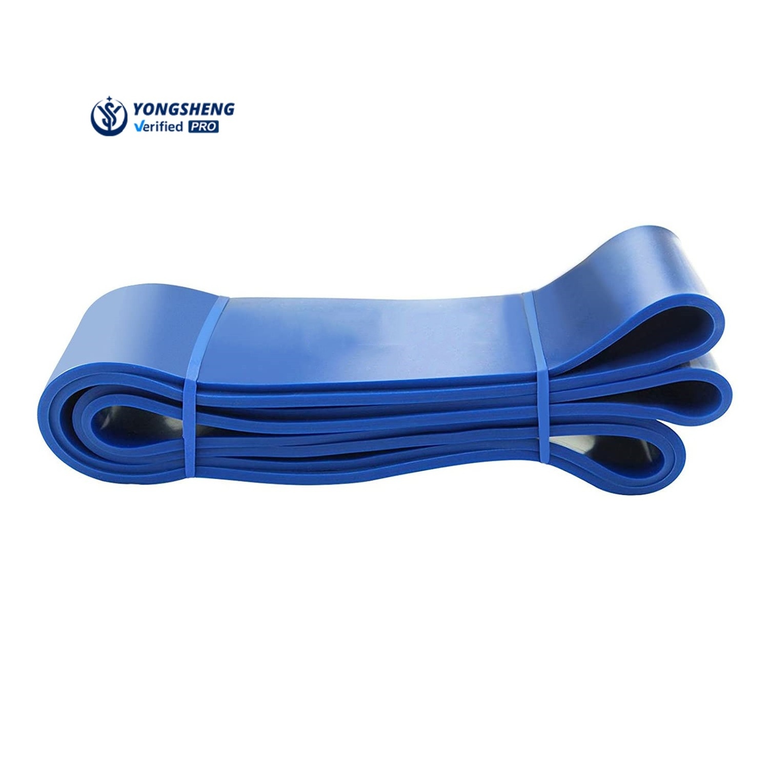 High Quality Blue Natural Latex Elastic Fitness Bands High Loop Resistance for Pull-Up Assist Power Strength Training