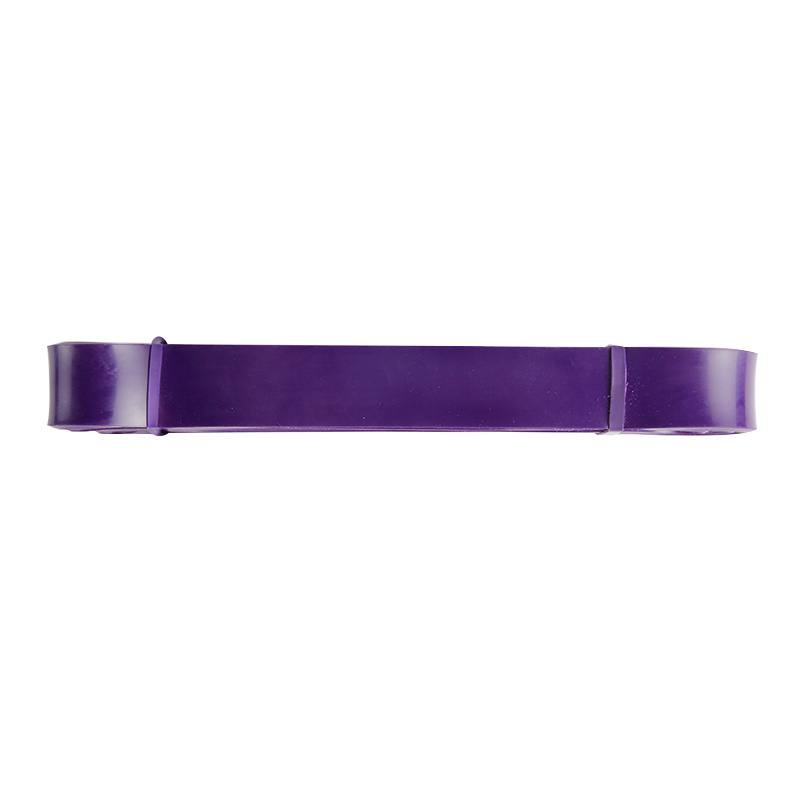 High Quality Purple Natural Latex Elastic Fitness Bands High Loop Resistance Pull Up Assist Power Strength Training