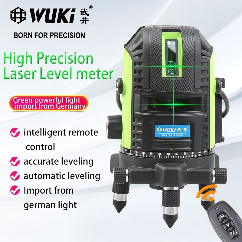 5 lines green laser level  cross line laser