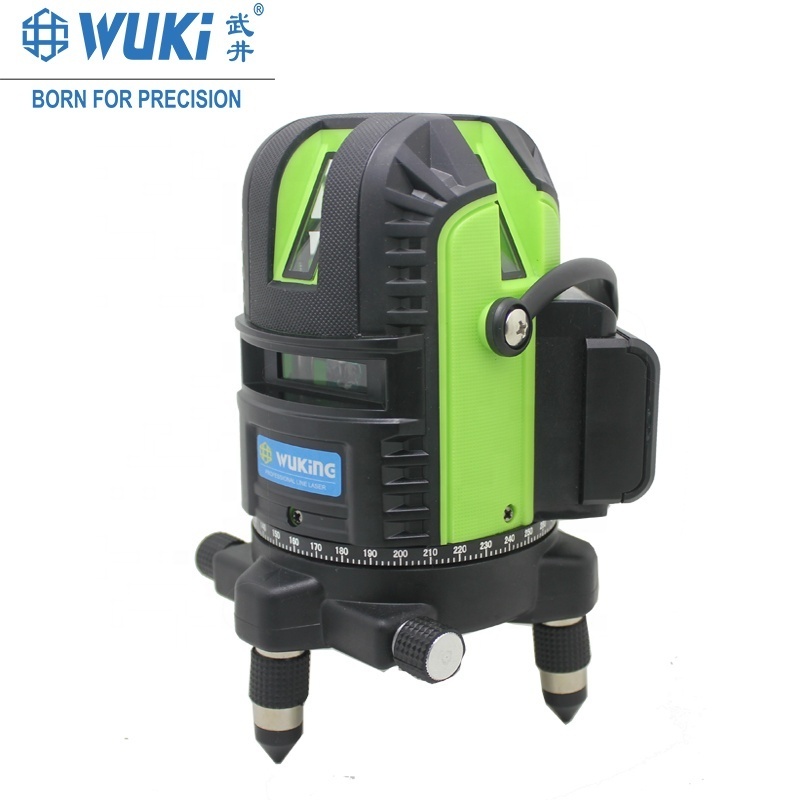 5 lines green laser level  cross line laser