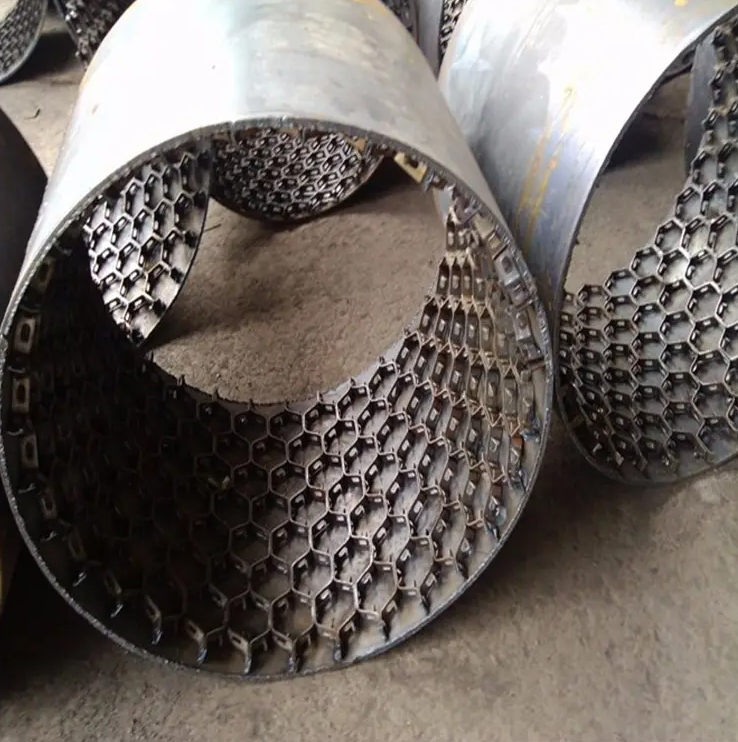 Stainless Steel 304 / 410S Hex Mesh Hex Steel Mesh for Refractory