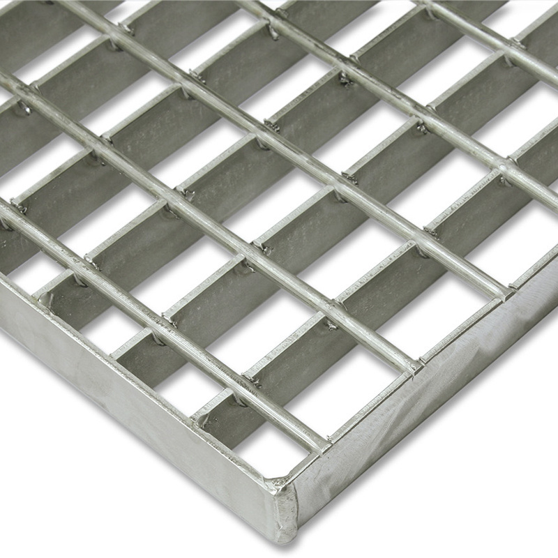 Hot sale Galvanized Metal Stair Steps Walkways Steel Stairs Grating Steel Ladder Steel Treads Steps Outdoor