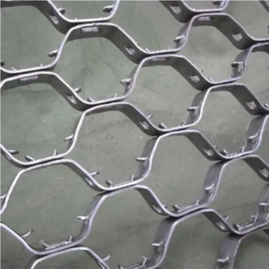 Stainless Steel 304 / 410S Hex Mesh Hex Steel Mesh for Refractory