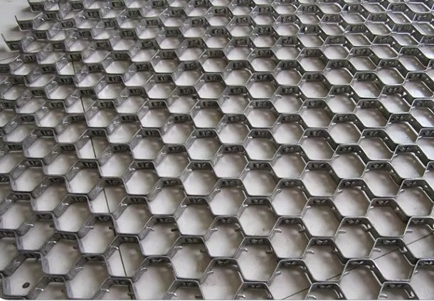 Stainless Steel 304 / 410S Hex Mesh Hex Steel Mesh for Refractory