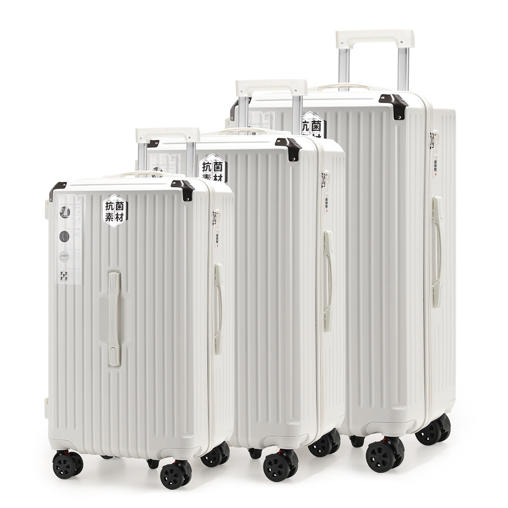 Custom ABS+PC Hardside Expandable travelling Luggage With Spinner Wheels trolley suitcase in sets Larger Capacity Suitcase