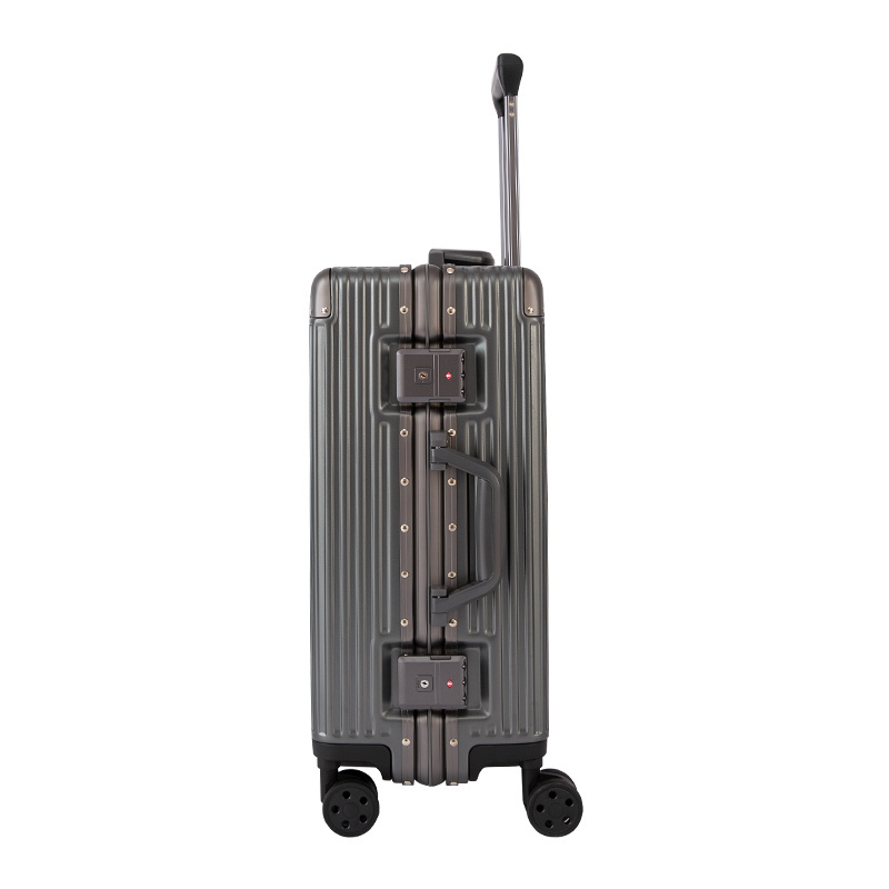 Wholesale High Quality Aluminum Frame Trolley Case maletas de viaje set with Telescopic Handle Luggage for Suitcases