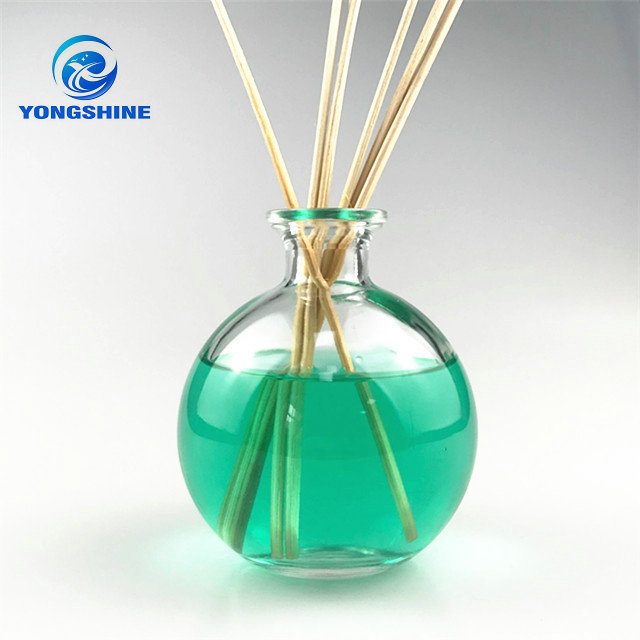 250ml sphere shape reed diffuser glass bottle with cork