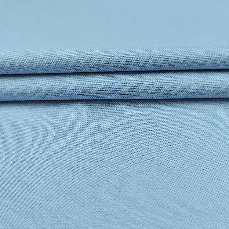 Plain Dyed Soft Knitted Terry Cloth Fabric Bamboo Cotton Material Terry Fabric For Clothing