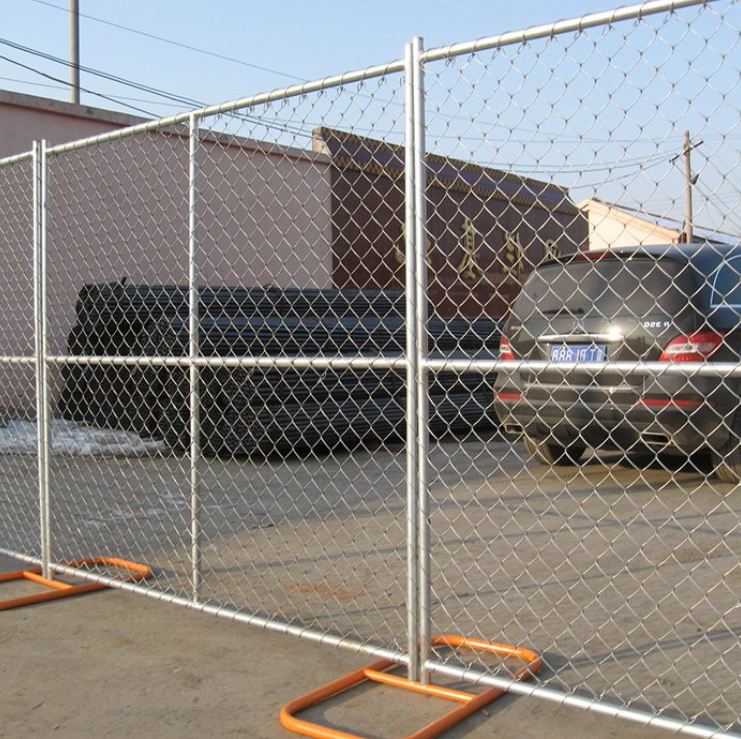 Factory Outlet Chain Link Temporary Barrier Easily Assembled removable security fence