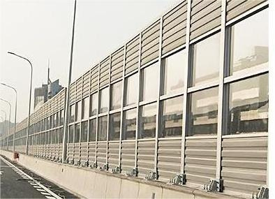 Anti-noise polycarbonate plastic solid panels Highway Sound Barrier Fence For Construction