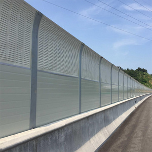 Construction noise barrier cancelling walls sound proof fence outdoor acoustic panel supplier price