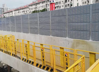 Anti-noise polycarbonate plastic solid panels Highway Sound Barrier Fence For Construction