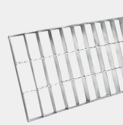 Drainage Steel Grating With Frame Q235 ASTM Safe and Reliable Steel Grating Walkway for Ditch Cover