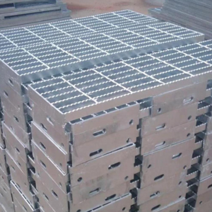 Drainage Steel Grating With Frame Q235 ASTM Safe and Reliable Steel Grating Walkway for Ditch Cover