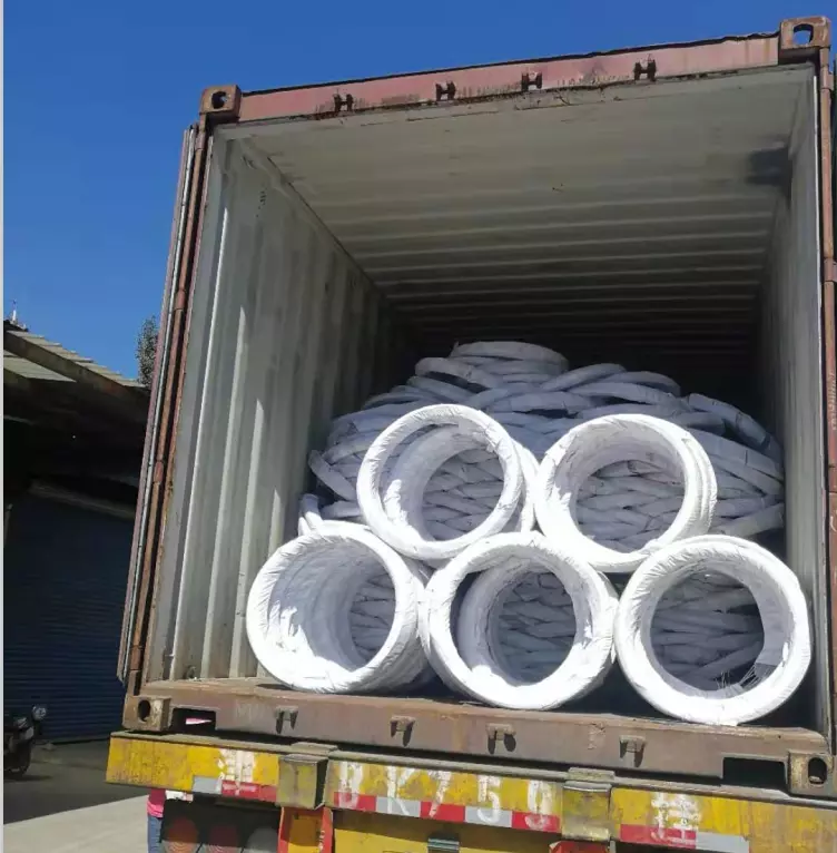 Hot dip galvanized steel wire galvanized binding wire 16 gauge with low price