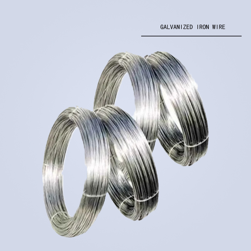 0.7mm electro galvanized wire low carbon steel wire iron wire for binding