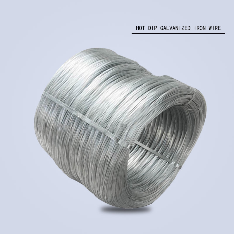 0.7mm electro galvanized wire low carbon steel wire iron wire for binding