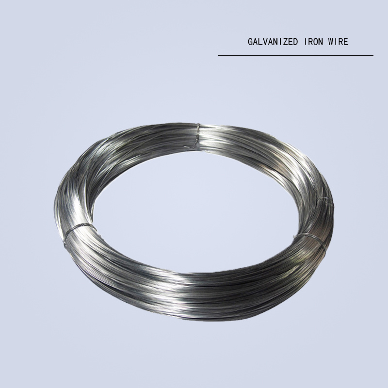 0.7mm electro galvanized wire low carbon steel wire iron wire for binding