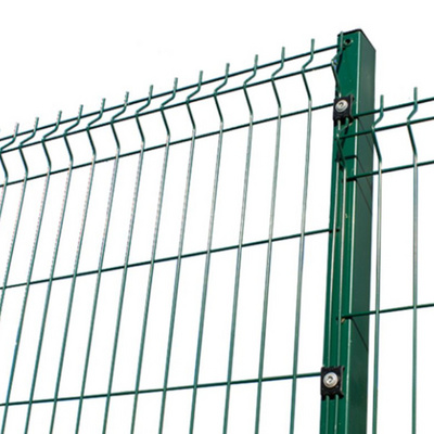 ECO Friendly fence  PVC coated 3D curved welded wire mesh panel fence