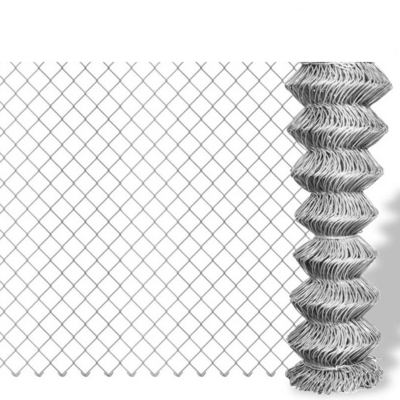 Hot selling galvanized wire mesh roll wire fencing diamond chain link fence cyclone wire fence price